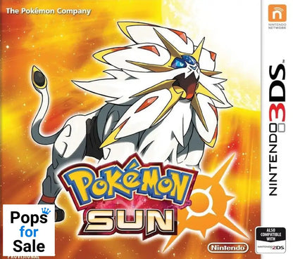Pokemon Sun for Nintendo 3DS