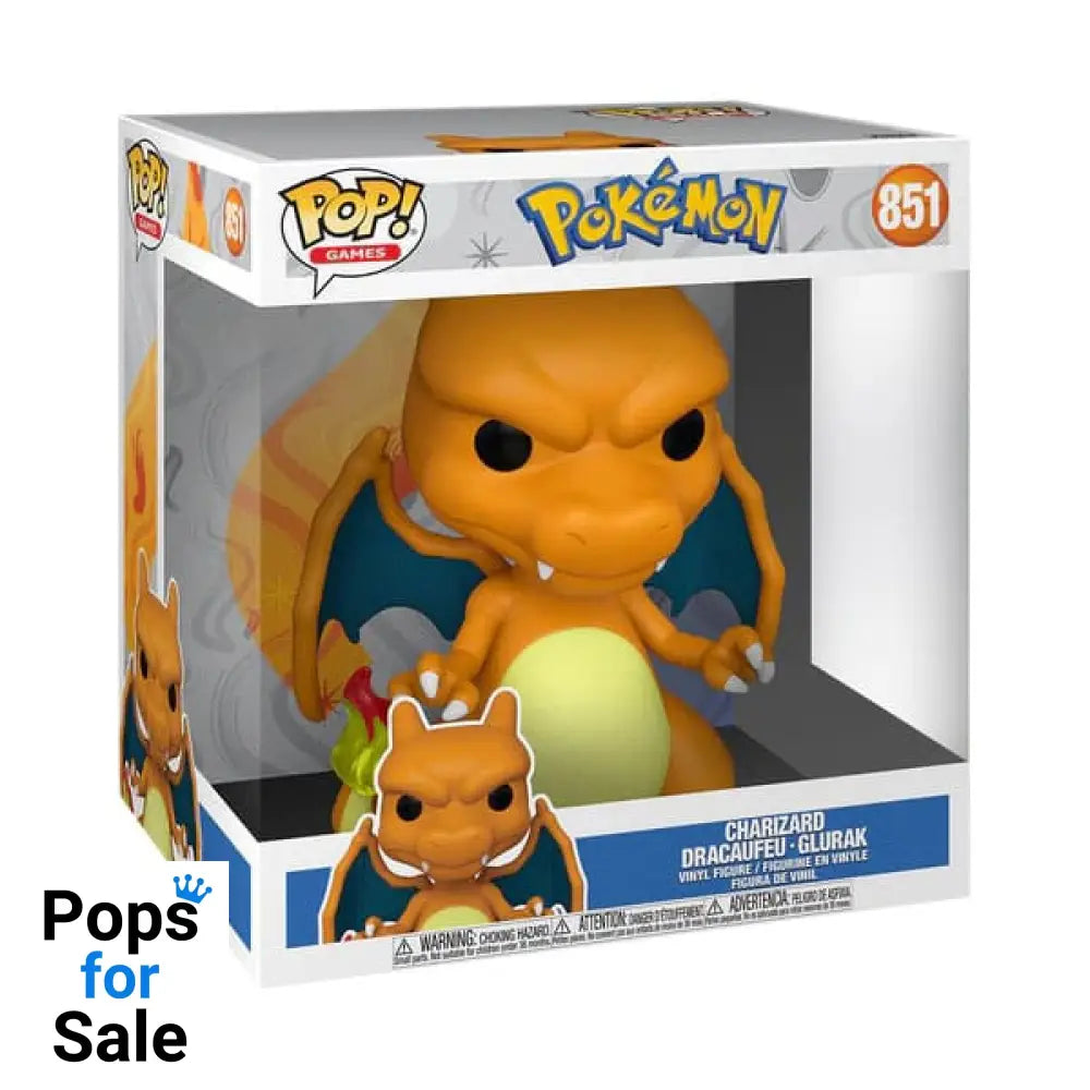 Pokemon Super Sized Jumbo POP! Vinyl Figure Charizard (EMEA) 25 cm