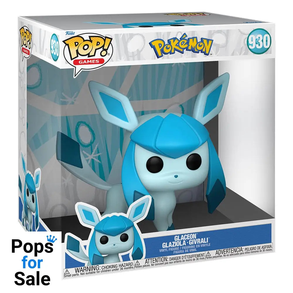 Pokemon Super Sized Jumbo POP! Vinyl Figure Glaceon (EMEA) 25 cm