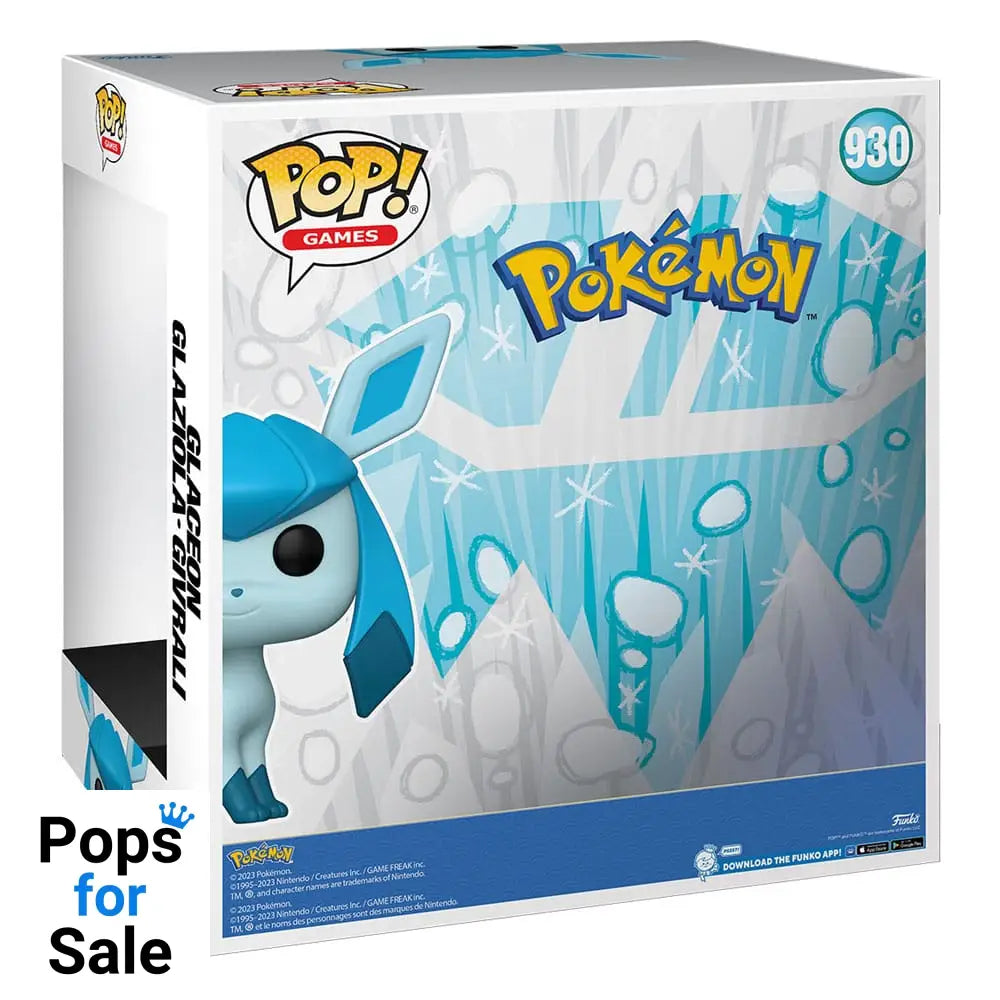Pokemon Super Sized Jumbo POP! Vinyl Figure Glaceon (EMEA) 25 cm