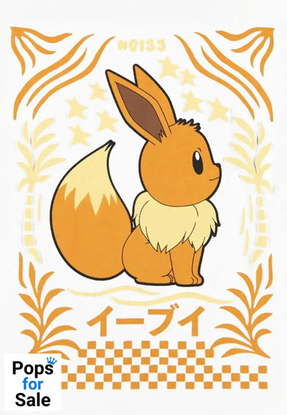 Pokémon T-Shirt Eevee Size L