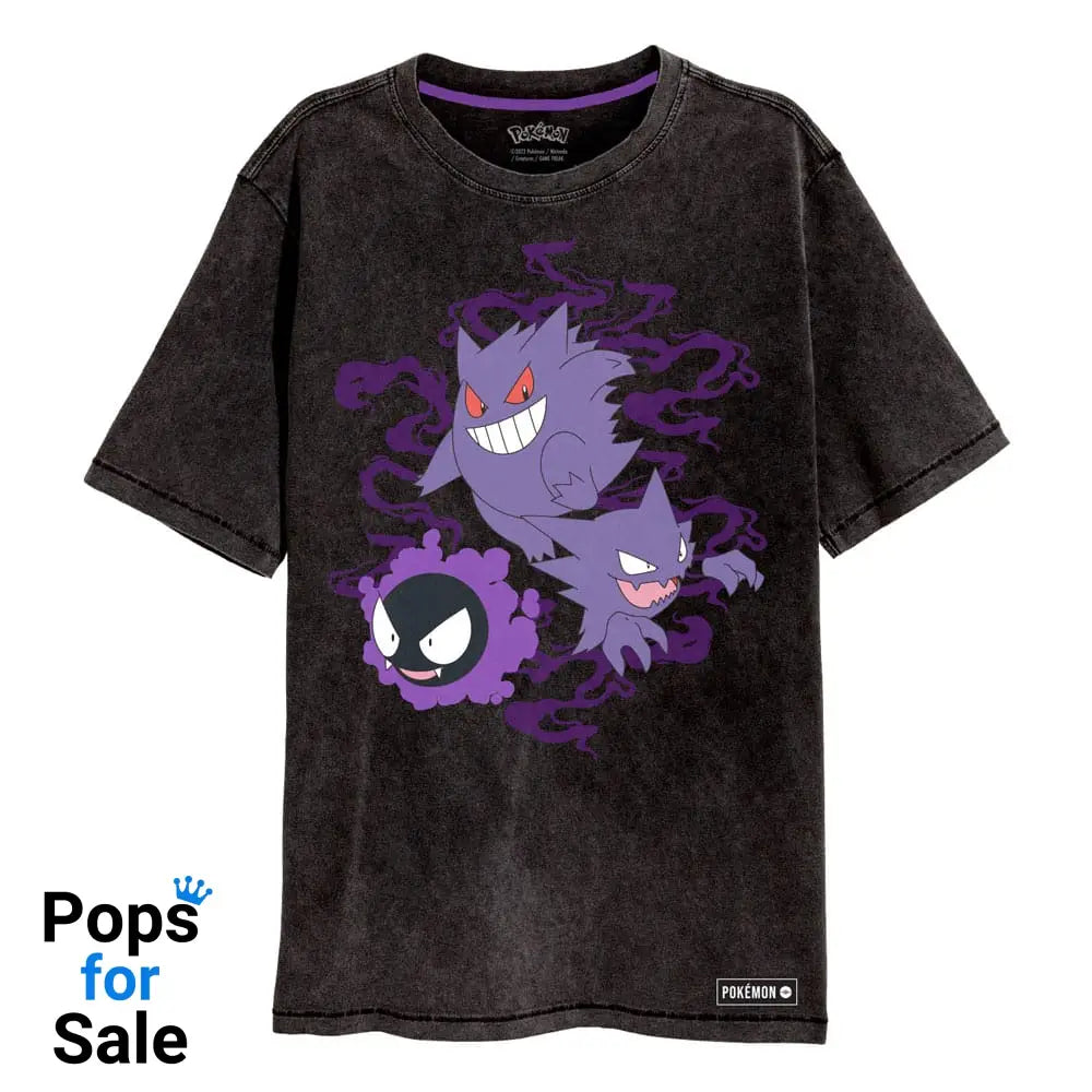 Pokemon T-Shirt Ghosts Size M