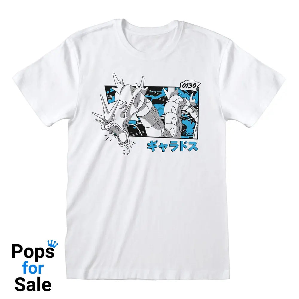Pokémon T-Shirt Gyarados Katakana Size L
