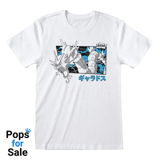 Pokémon T-Shirt Gyarados Katakana Size S