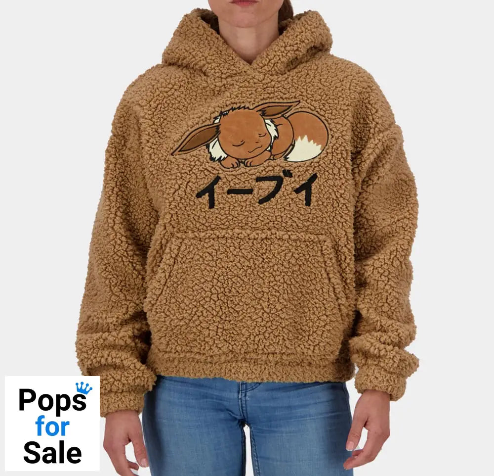 Pokémon Teddy Hooded Sweater Eevee Size L