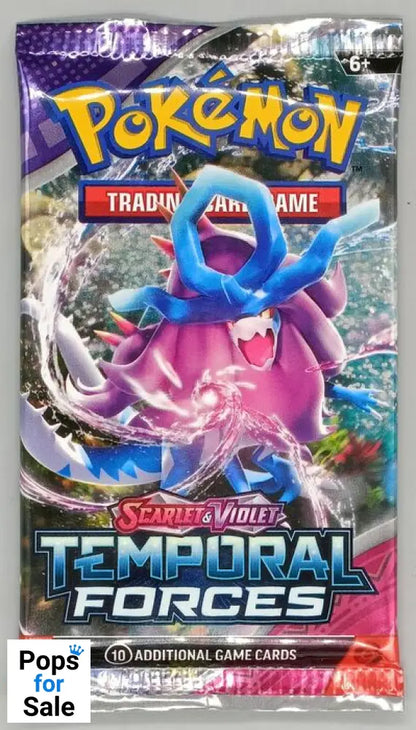 Pokemon Card Game Scarlet & Violet: Temporal Forces 10 Additional Game Cards