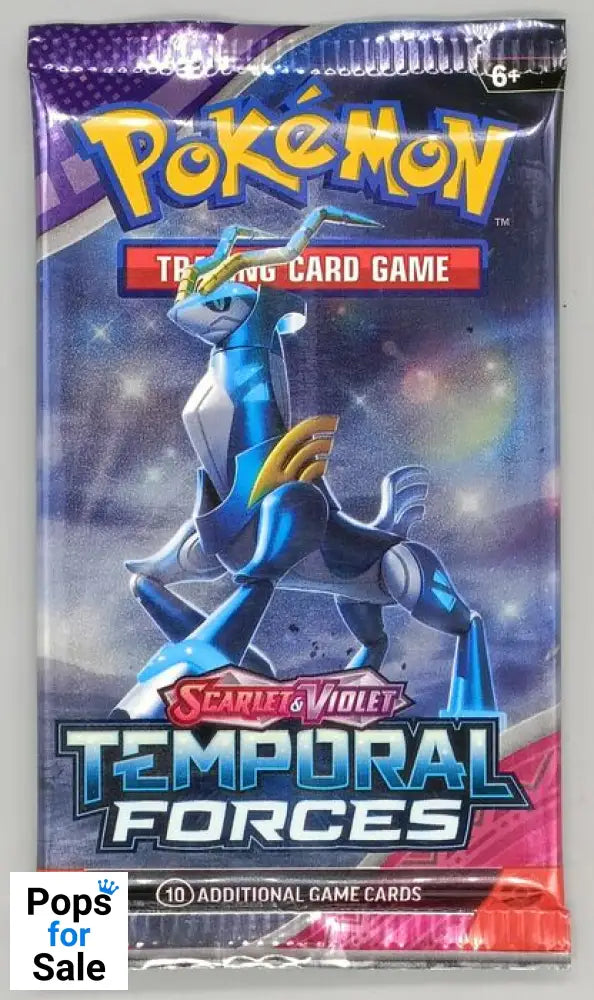 Pokemon Card Game Scarlet & Violet: Temporal Forces 10 Additional Game Cards