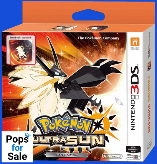 Pokemon Ultra Sun Steelbook Fan Edition for Nintendo 3DS