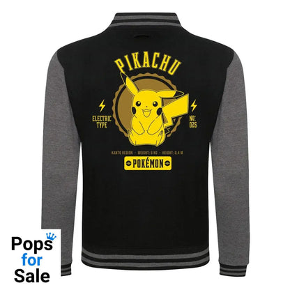 Pokemon Varsity Jacket Collegiate Pikachu Size S