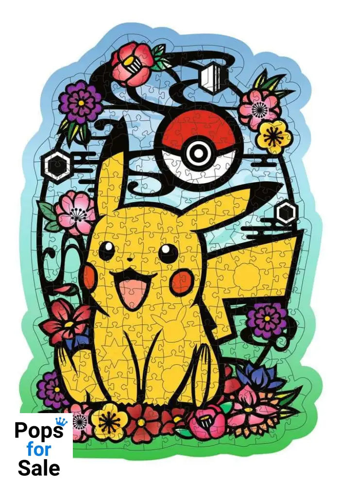 Pokémon WOODEN Jigsaw Puzzle Pikachu (300 pieces)