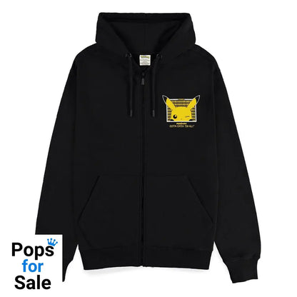 Pokémon Zipper Hoodie Gotta Catch 'em All Pikachu Size M