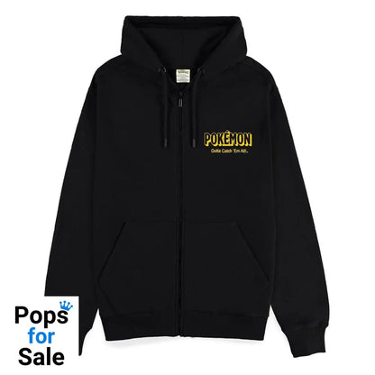 Pokémon Zipper Hoodie Pikachu Size M