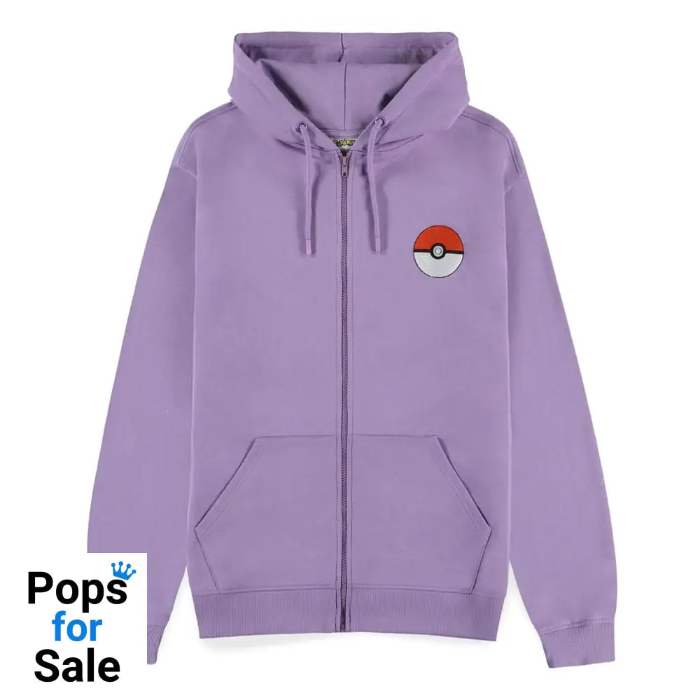 Pokemon Zipper Hoodie Sweater Gengar Size M