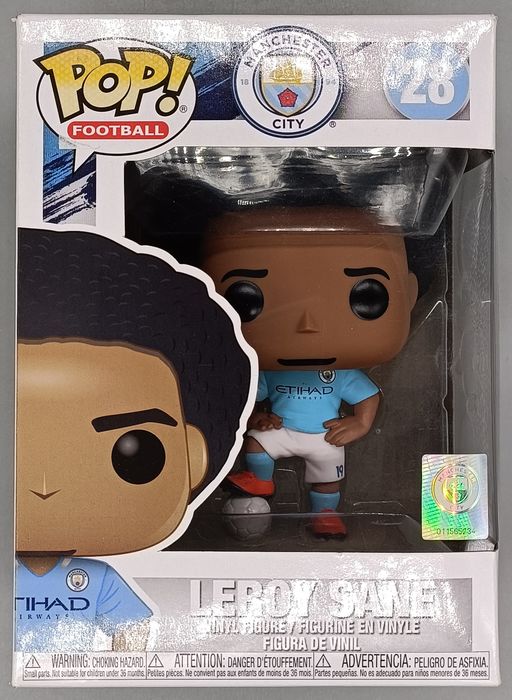 #28 Leroy Sane - Manchester City - Box Damaged Funko POP