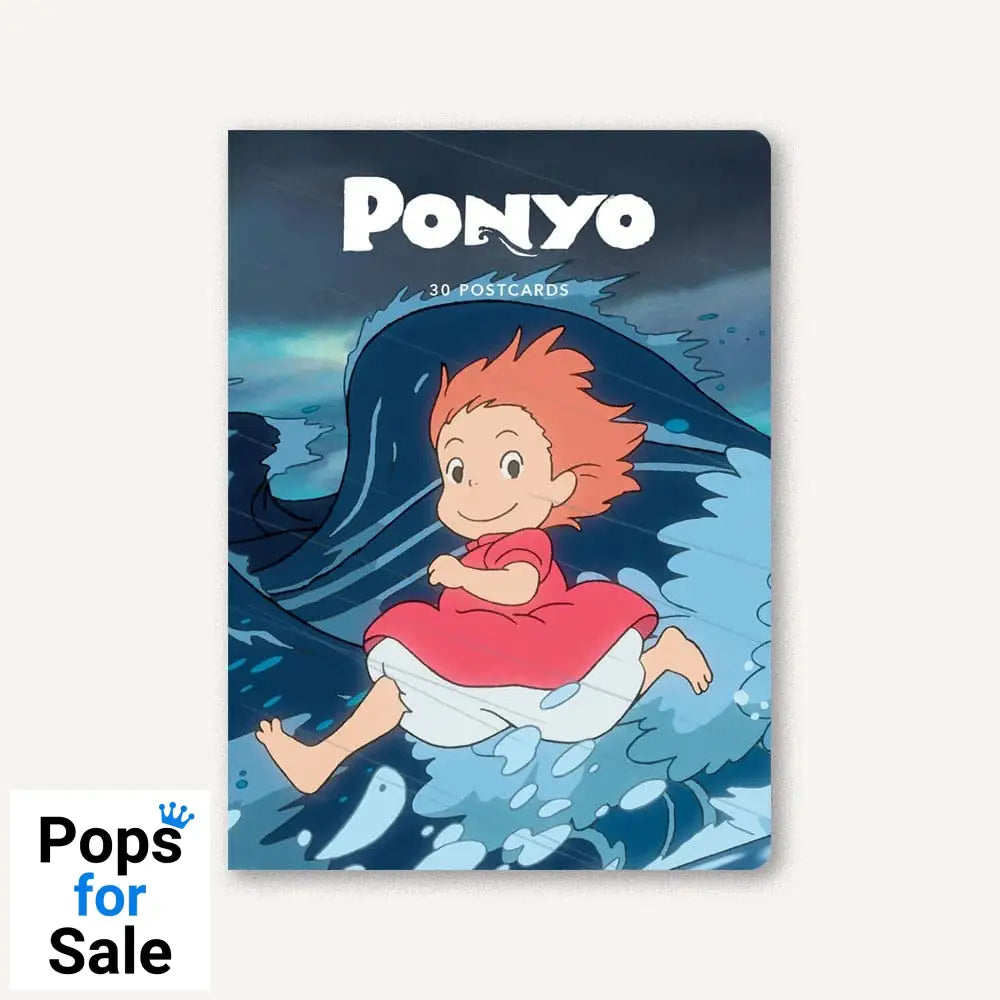 Ponyo Postcards Box Collection Ponyo on the Cliff (30)