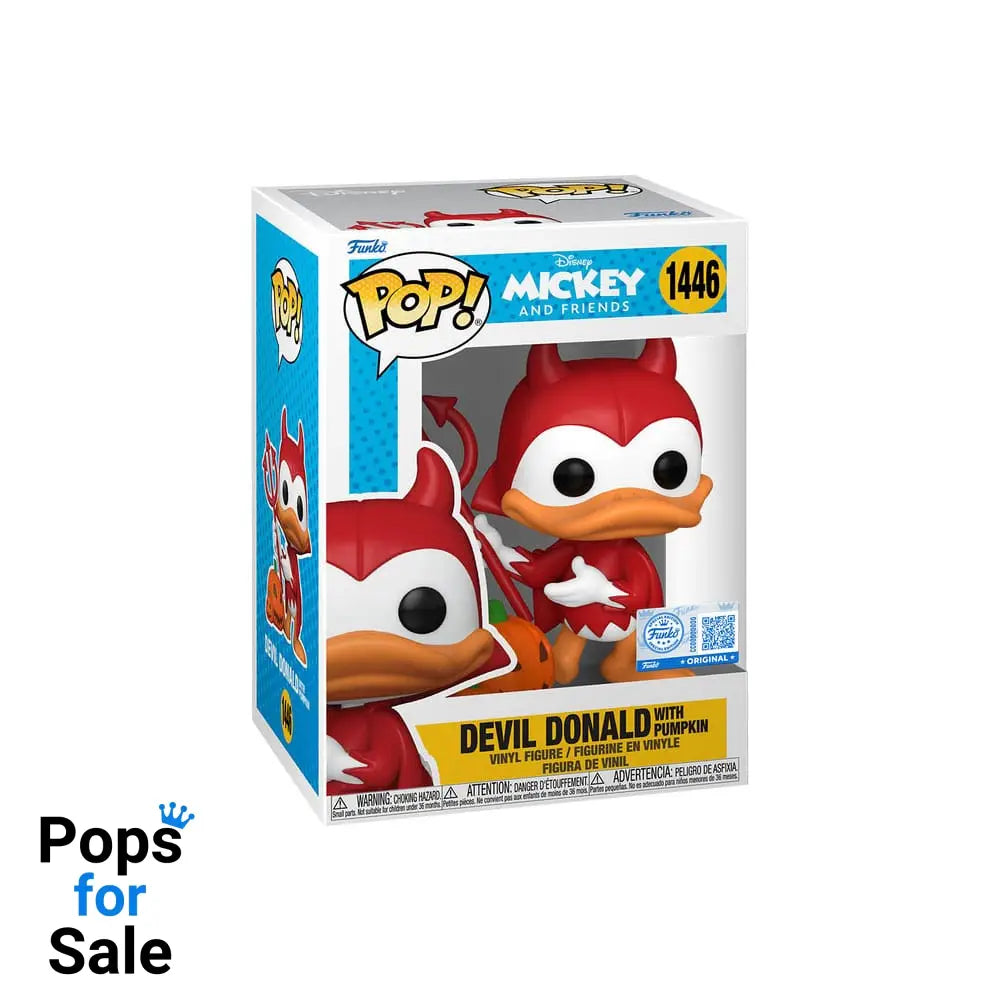 Pop! Disney: Devil Donald with Blacklight Chase Asst.  (6)