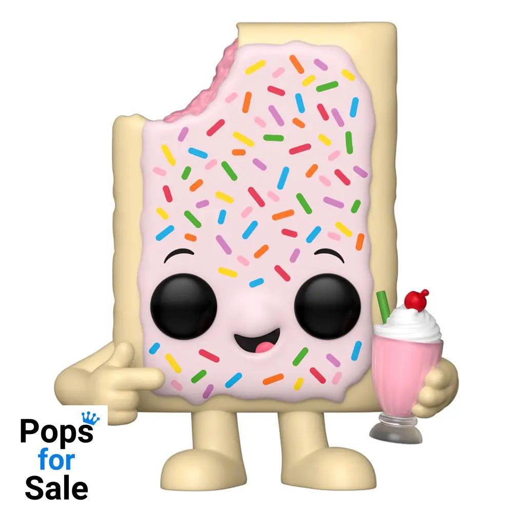 Pop-Tarts POP! Ad Icons Vinyl Figure Pop-Tarts Mascot Strawberry Milkshake 9 cm