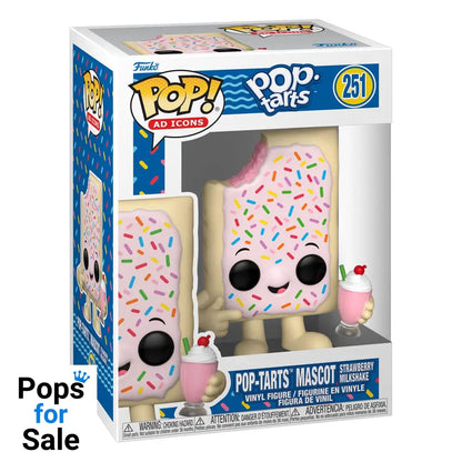 Pop-Tarts POP! Ad Icons Vinyl Figure Pop-Tarts Mascot Strawberry Milkshake 9 cm