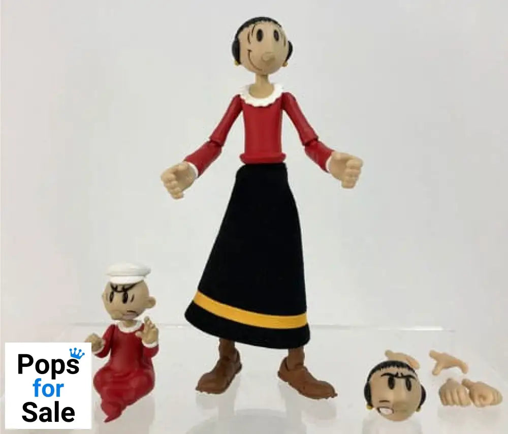 Popeye Action Figure Wave 01 Olive Oyl Action figures