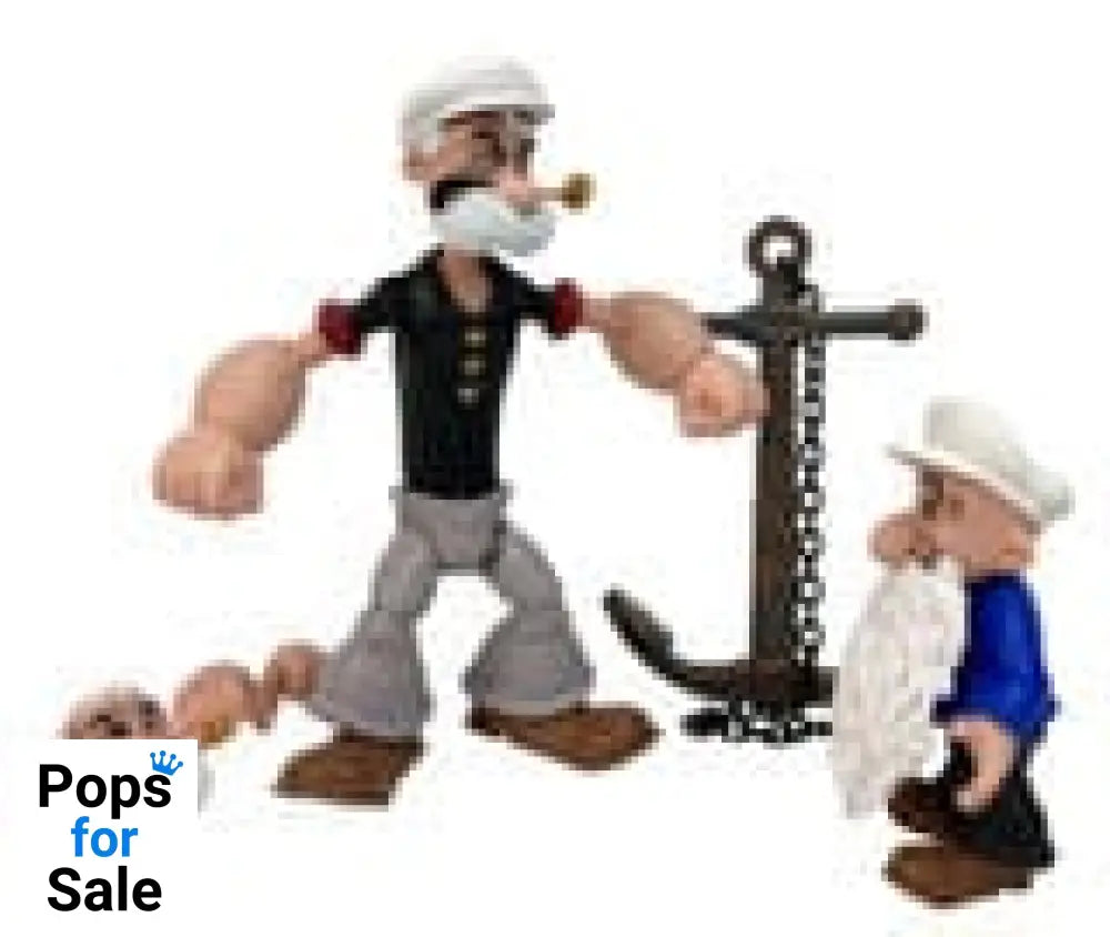 Popeye Action Figure Wave 02 Poopdeck Pappy Action figures