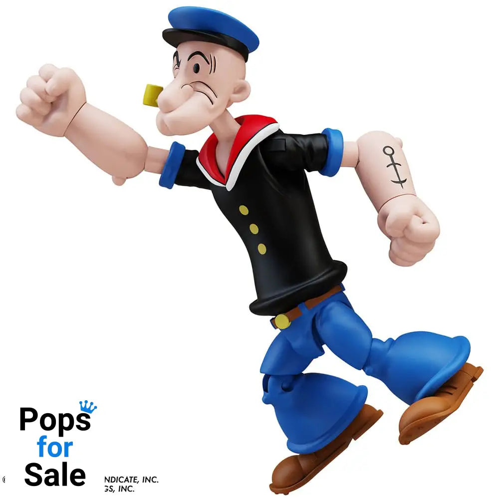 Popeye Action Figure Wave 03 Popeye 1st Appearance Black Shirt