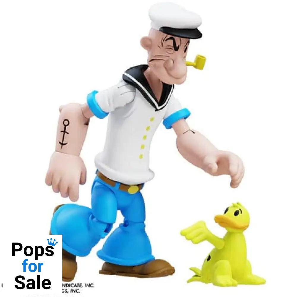 Popeye Action Figure Wave 03 Popeye 1st Appearance White Shirt