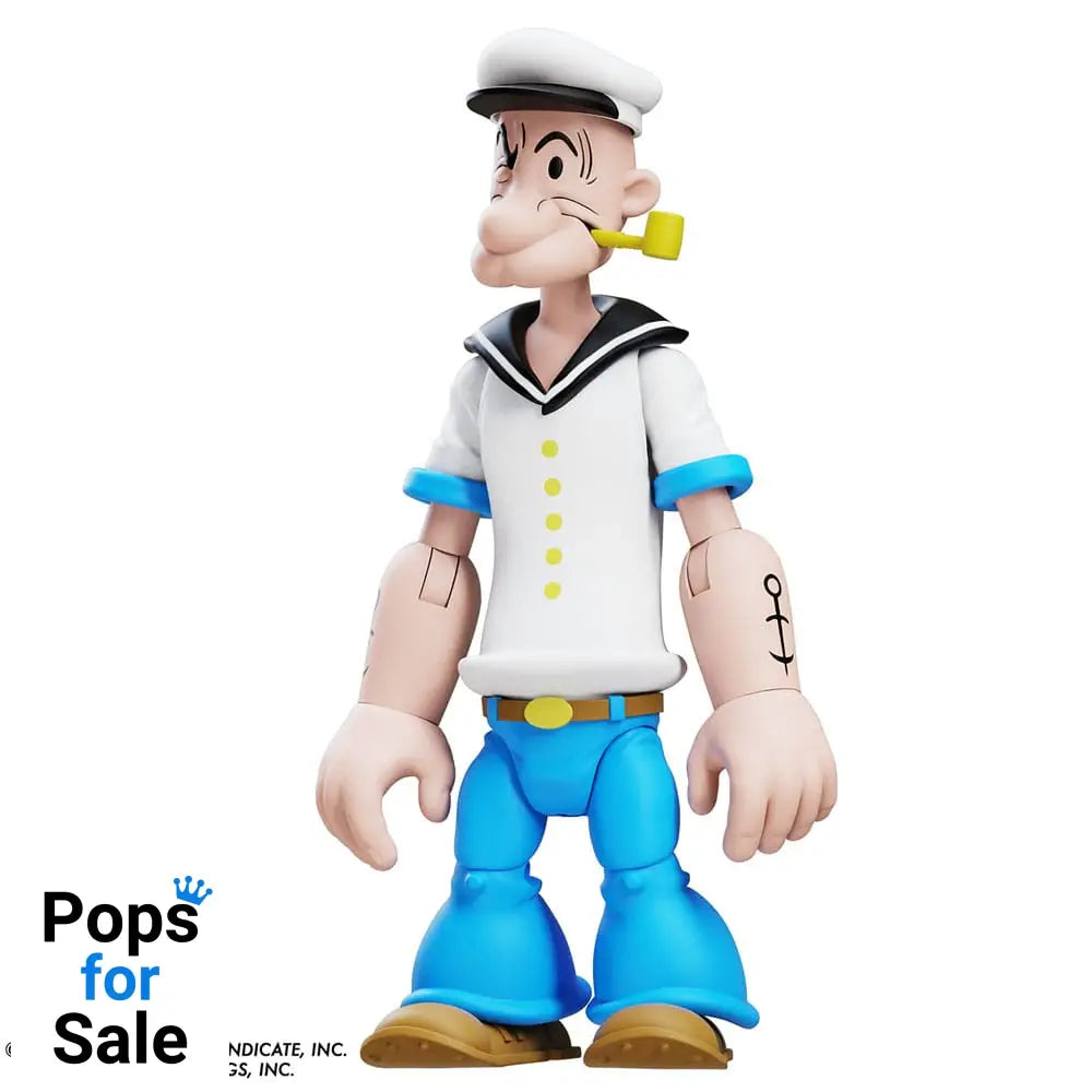 Popeye Action Figure Wave 03 Popeye 1st Appearance White Shirt