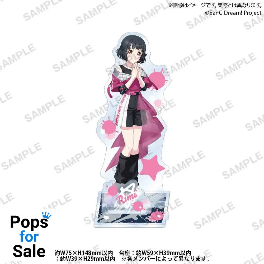 Poppin`PartyÃ—MyGO!!!!! ’Divide/Unite’ Acrylic Stand - Tae Hanazono Merchandise