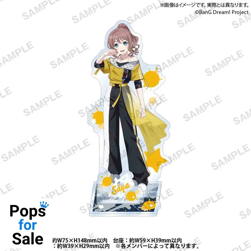 Poppin`PartyÃ—MyGO!!!!! ’Divide/Unite’ Acrylic Stand - Tae Hanazono Merchandise