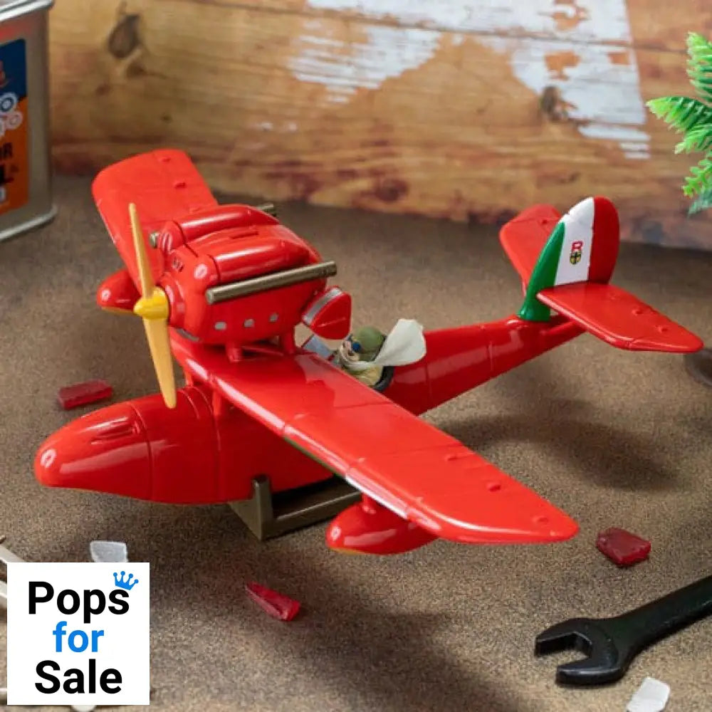 Porco Rosso Vehicle with sound Marco & Savoia 21 cm