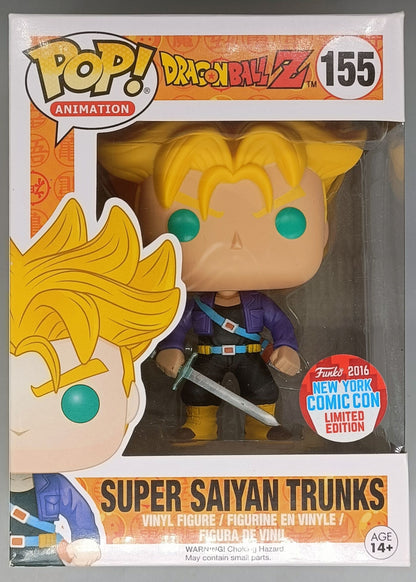 155 Super Saiyan Trunks - Pop Animation - Funko POP - Box Damaged