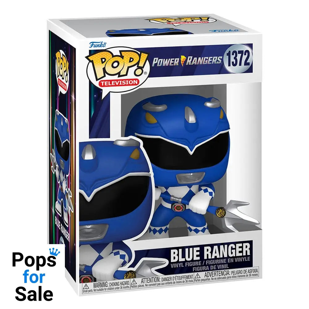 Power Rangers 30th POP! TV Vinyl Figure Blue Ranger 9 cm
