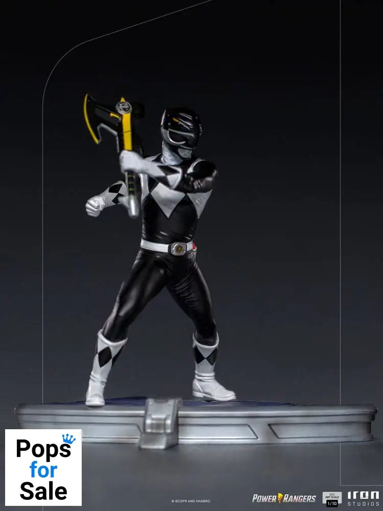 Power Rangers BDS Art Scale Statue 1/10 Black Ranger 17 cm