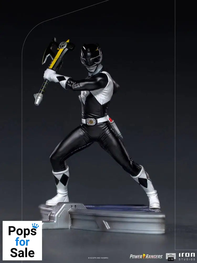 Power Rangers BDS Art Scale Statue 1/10 Black Ranger 17 cm