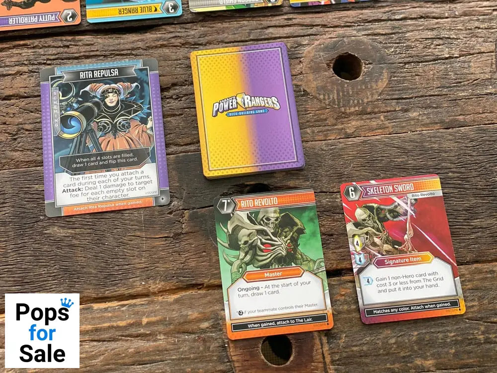 Power Rangers card game Deck-Building *Englische Version*