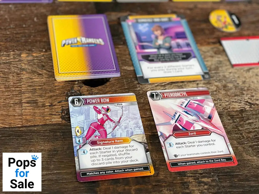 Power Rangers card game Deck-Building *Englische Version*