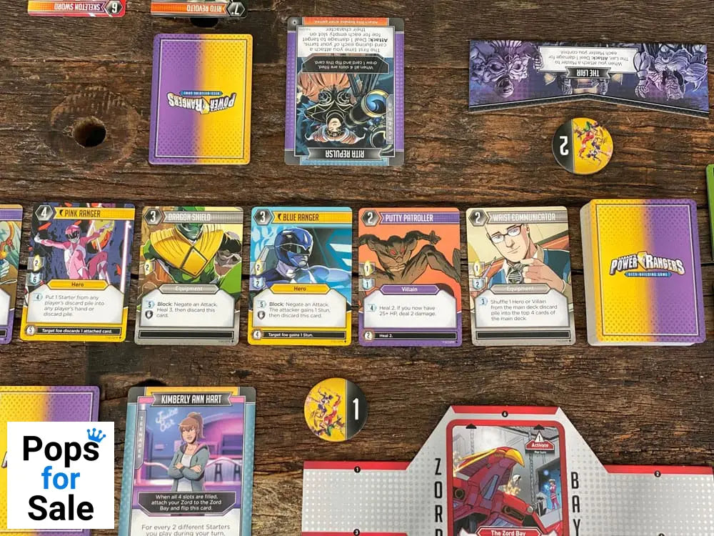 Power Rangers card game Deck-Building *Englische Version*