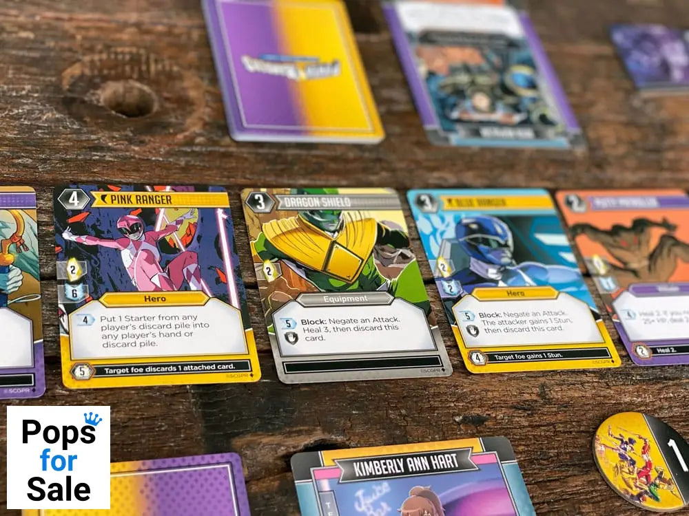 Power Rangers card game Deck-Building *Englische Version*