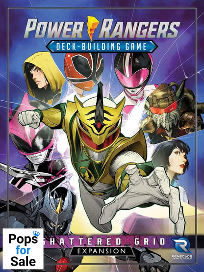 Power Rangers card game Deck-Building Shattered Grid Expansion *Englische Version*