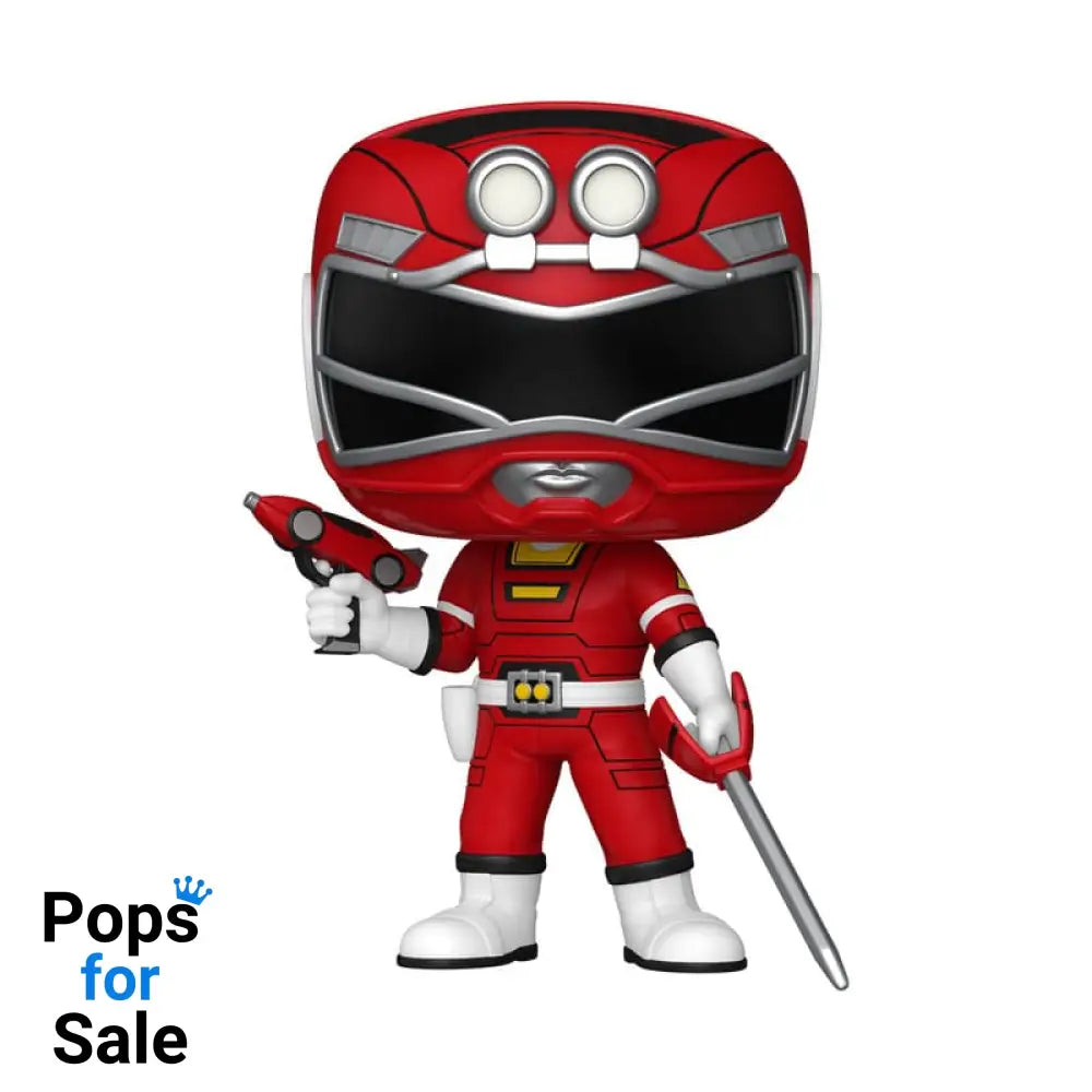Power Rangers Generations (Tommy) POP! Movies Vinyl Figures Turbo - Red Ranger 9 cm