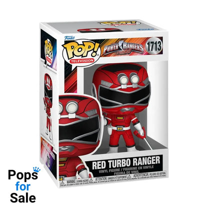 Power Rangers Generations (Tommy) POP! Movies Vinyl Figures Turbo - Red Ranger 9 cm