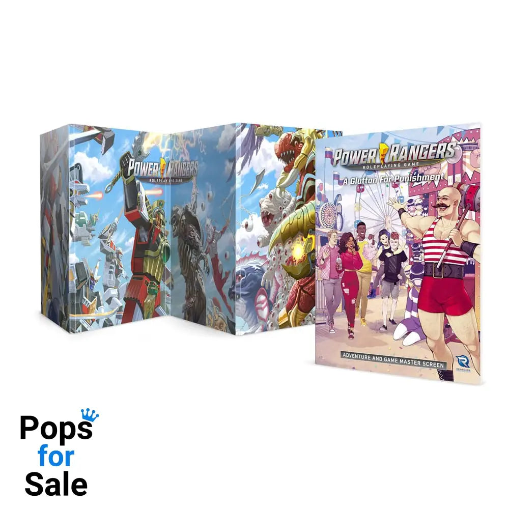 Power Rangers RPG book A Glutton for Punishment Adventure & GM Screen *English Version* Board games and accessories