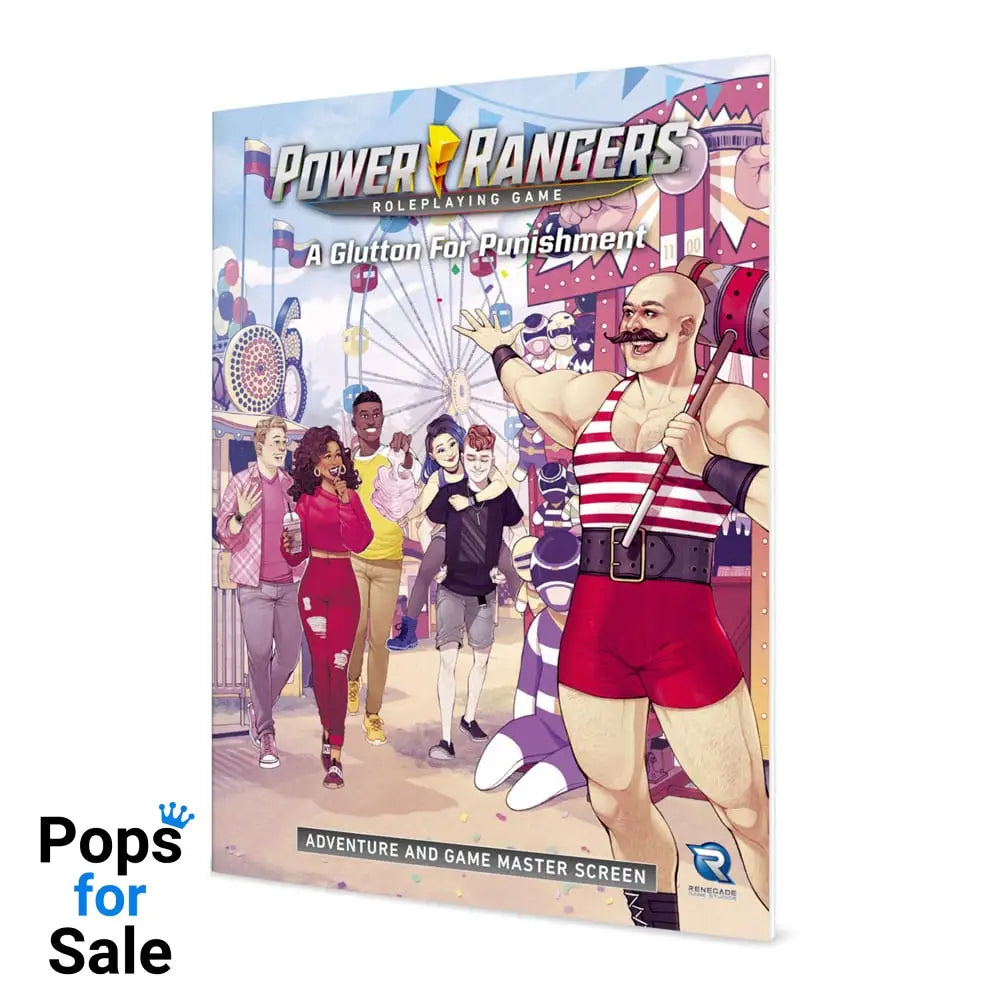 Power Rangers RPG book A Glutton for Punishment Adventure & GM Screen *Englische Version*