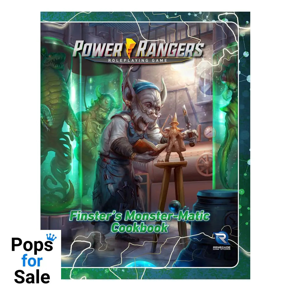 Power Rangers RPG book Finster’s Monster-Matic Cookbook Sourcebook *English Version* Board games and accessories