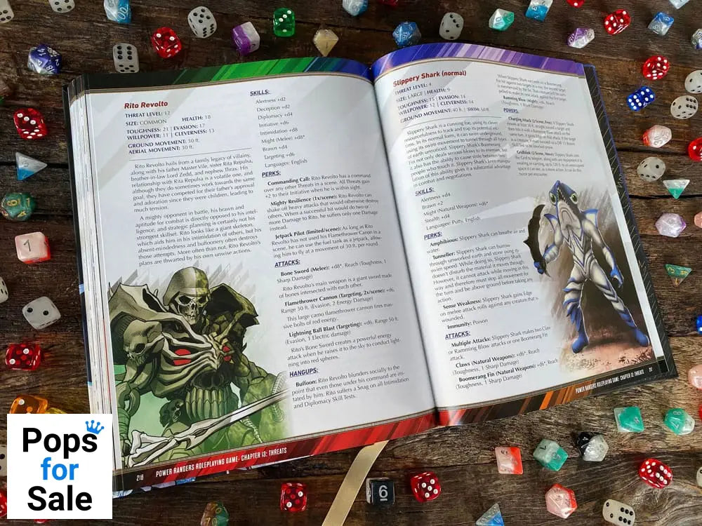 Power Rangers RPG Rulebook Core *Englische Version*
