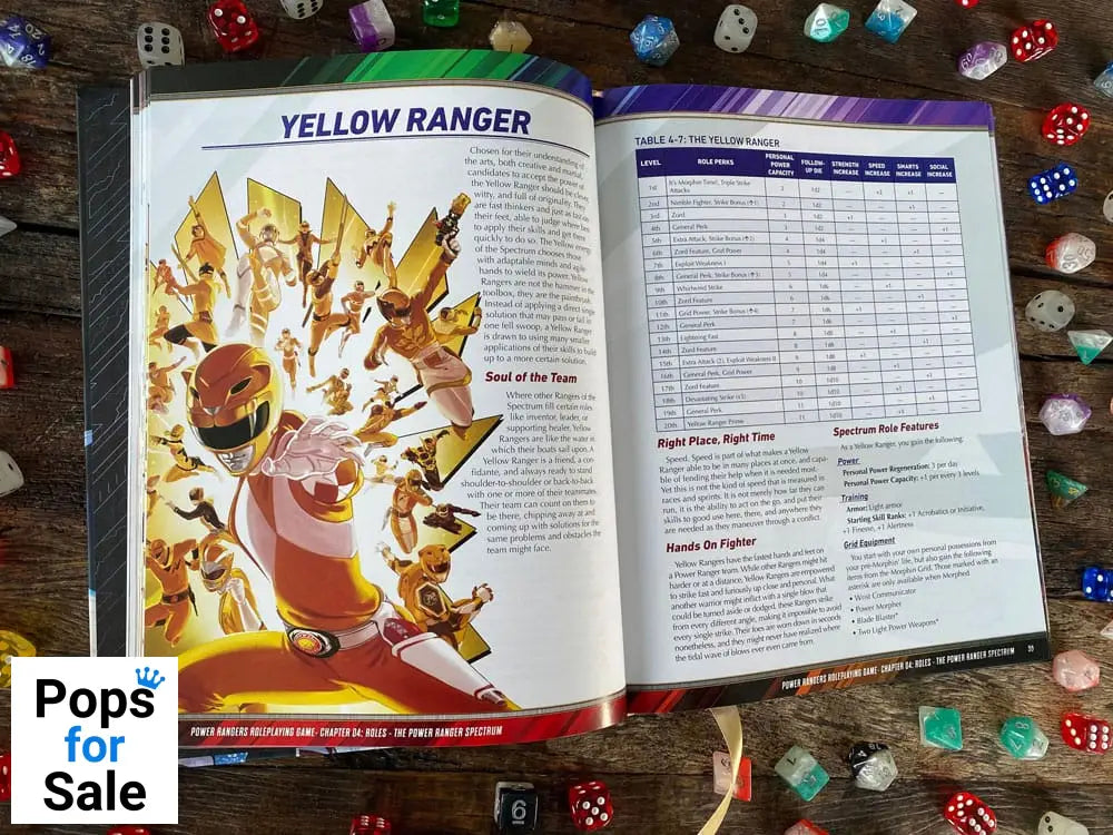 Power Rangers RPG Rulebook Core *Englische Version*
