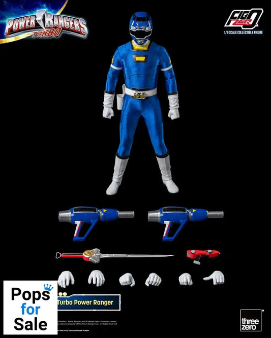 Power Rangers Turbo FigZero Action Figure 1/6 Blue Turbo Power Ranger 30 cm