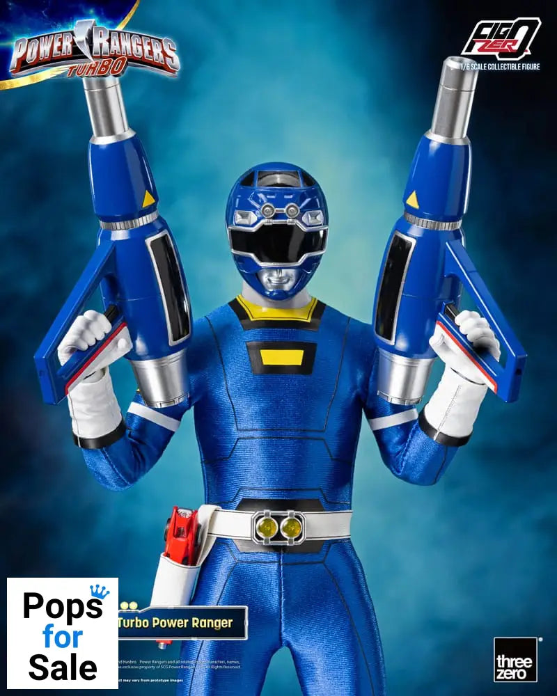 Power Rangers Turbo FigZero Action Figure 1/6 Blue Turbo Power Ranger 30 cm
