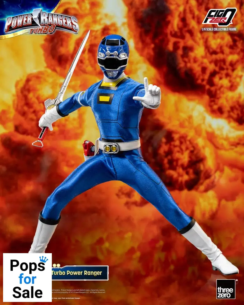 Power Rangers Turbo FigZero Action Figure 1/6 Blue Turbo Power Ranger 30 cm