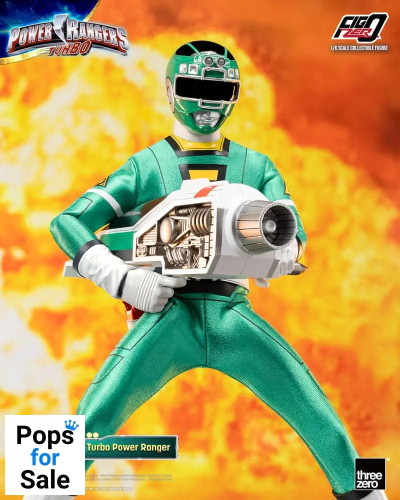 Power Rangers Turbo FigZero Action Figure 1/6 Green Turbo Power Ranger 30 cm